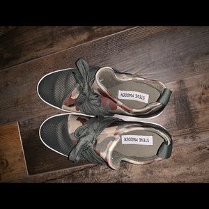 Camo sneakers